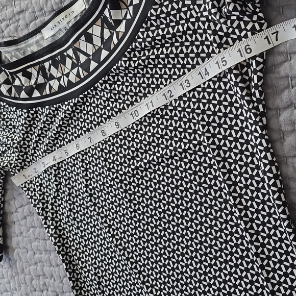 Max Studio Mixed Print Dress - Picture 9 of 9